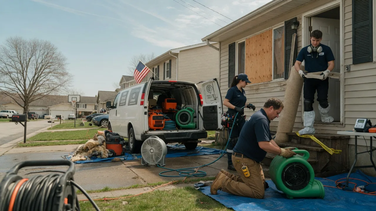 Water Damage Restoration in Glenolden, PA near me